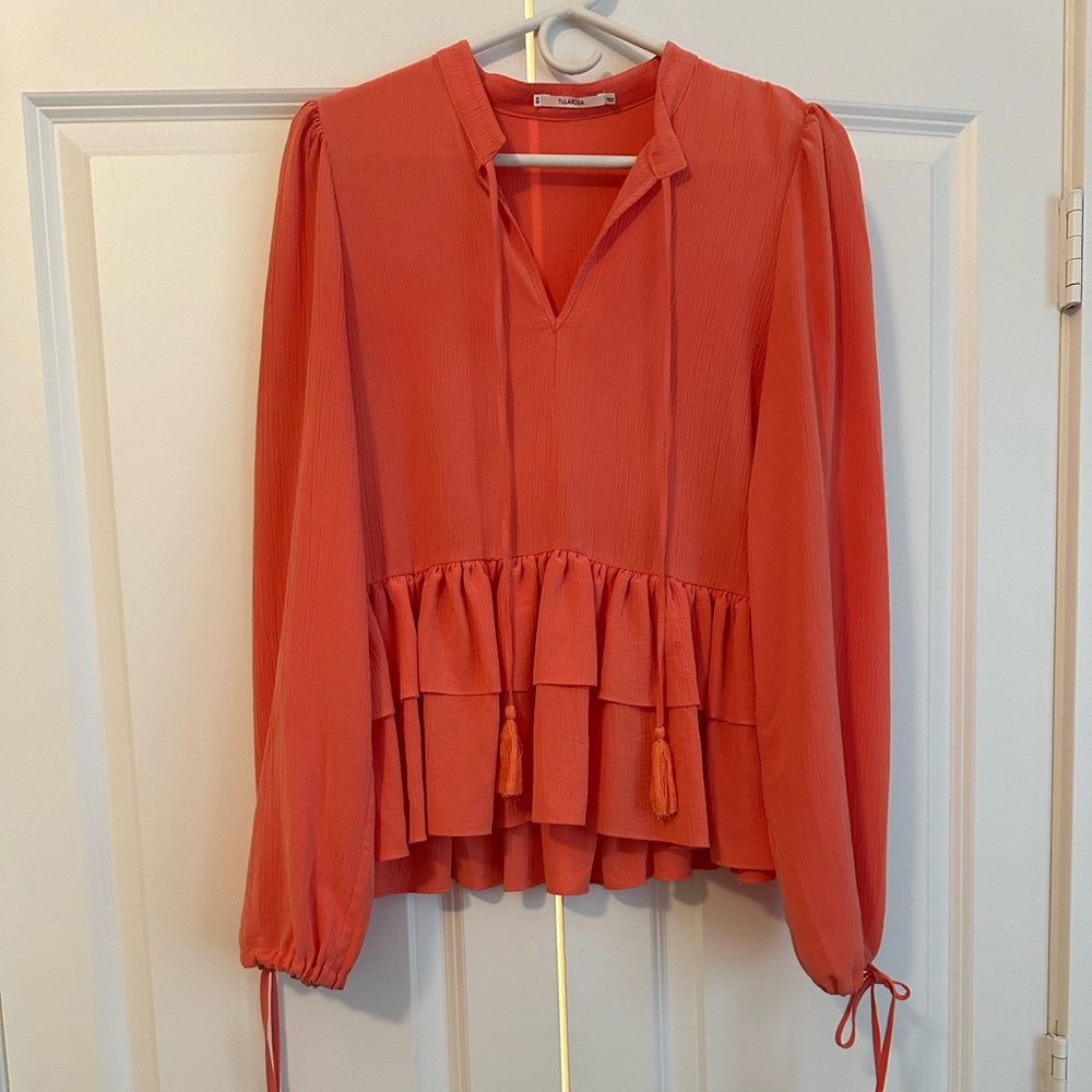 Tularosa XS Coral top. So fun!